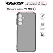 Чохол до мобільного телефона BeCover Anti-Shock Samsung Galaxy A16 4G SM-A165 / A16 5G SM-A166 Grey (713752)
