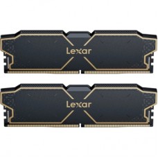 Модуль пам'яті для комп'ютера DDR5 16GB (2x8GB) 6000 MHz THOR OC Black Lexar (LD5U08G60C38LG-RGD)