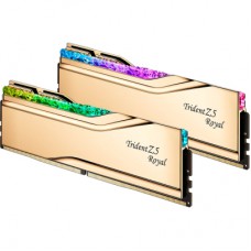 Модуль пам'яті для комп'ютера DDR5 32GB (2x16GB) 6400 MHz Trident Z5 Royal Gold G.Skill (F5-6400J3039G16GX2-TR5G)