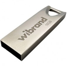 USB флеш накопичувач Wibrand 16GB Taipan Silver USB 2.0 (WI2.0/TA16U2S)