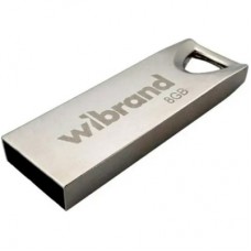 USB флеш накопичувач Wibrand 8GB Taipan Silver USB 2.0 (WI2.0/TA8U2S)