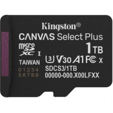 Карта пам'яті Kingston 1TB microSDXC class 10 UHS-I U3 V30 A1 Canvas Select Plus (SDCS3/1TBSP)