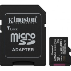 Карта пам'яті Kingston 1TB microSDXC class 10 UHS-I U3 V30 A1 Canvas Select Plus (SDCS3/1TB)