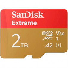 Карта пам'яті SanDisk 2TB microSDXC class 10 UHS-I U3 V30 A2 Extreme (SDSQXAV-2T00-GN6MA)