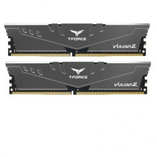 Модуль пам'яті для комп'ютера DDR4 16GB (2x8GB) 3200 MHz T-Force Vulcan Z Gray Team (TLZGD416G3200HC16FDC01)