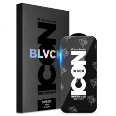 Скло захисне Armorstandart Supreme Black Icon Apple iPhone 17 / 16 Pro (ARM86399)
