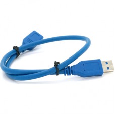 Дата кабель USB 3.0 AM/AF 0.5m blue Voltronic (YT-3.0AM\AF-0.5BL)