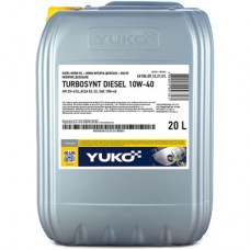 Моторна олива Yuko TURBOSYNT DIESEL 10W-40, API CH-4/SL 20л (4820070247367)