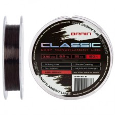 Волосінь Brain Classic Carp Line (dark brown) 150m 0.30mm 20lb 8.8kg (1858.80.91)