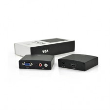 Конвертор VGA to HDMI+ Audio active black Voltronic (YT-AC-HDMI(in)/VGA(out)-B/14898)
