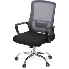 Офісне крісло Аклас Конвалія BL Tilt Сірий (Сірий/Чорний) (00160109)