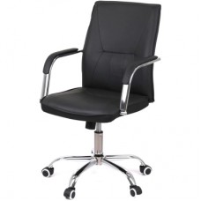 Офісне крісло Аклас Смарт Soft TILT Чорний (PU Black) (00161489)