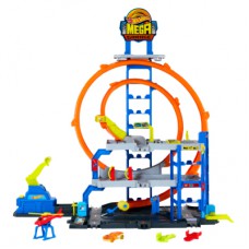 Автотрек Hot Wheels City Гараж з мега петлею (JBM74)