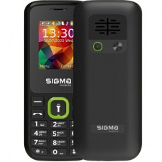 Мобільний телефон Sigma X-style 171 MINI Track Black-Green (4827798813720)