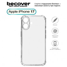 Чохол до мобільного телефона BeCover Anti-Shock Apple iPhone 17 Clear (713793)