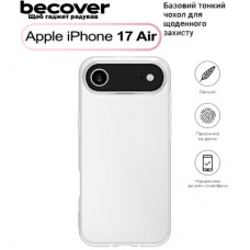 Чохол до мобільного телефона BeCover Apple iPhone 17 Air Transparent (713759)