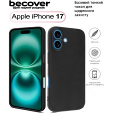 Чохол до мобільного телефона BeCover Apple iPhone 17 Black (713756)