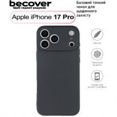 Чохол до мобільного телефона BeCover Apple iPhone 17 Pro Black (713760)