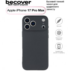 Чохол до мобільного телефона BeCover Apple iPhone 17 Pro Max Black (713762)