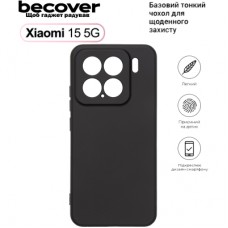 Чохол до мобільного телефона BeCover Xiaomi 15 5G Black (713781)