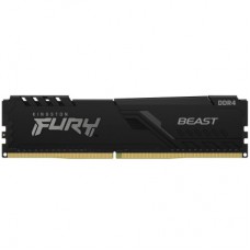 Модуль пам'яті для комп'ютера DDR4 16GB 3200 MHz Beast Black Kingston Fury (ex.HyperX) (KF432C16BB1/16WP)