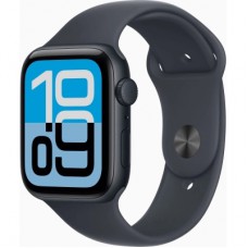 Смарт-годинник Apple Watch SE 3 GPS + Cellular 44mm Midnight Aluminium Case with Midnight Sport Band - S/M (MEPH4RK/A)