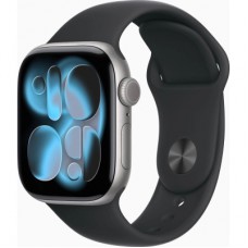 Смарт-годинник Apple Watch Series 11 GPS 42mm Space Grey Aluminium Case with Black Sport Band - S/M (MEQW4RK/A)
