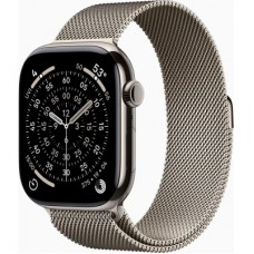 Смарт-годинник Apple Watch Series 11 GPS + Cellular 46mm Natural Titanium Case with Natural Milanese Loop - S/M (MFCY4RK/A)