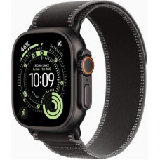 Смарт-годинник Apple Watch Ultra 3 GPS + Cellular 49mm Black Titanium Case with Black/Charcoal Trail Loop - S/M (MF1D4QP/A)