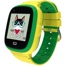 Смарт-годинник Canyon Sunny KW-48 Video 4G GPS Games Music Yellow/Green (CNE-KW48YG)