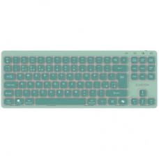 Клавіатура Canyon OnType 10 TKL Mechanical Silent Low-profile USB UA Green (CNS-HKB10GR)