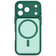 Чохол до мобільного телефона Armorstandart Lush MagCase Apple iPhone 17 Pro Dark Green (ARM87491)