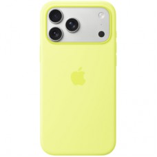 Чохол до мобільного телефона Apple iPhone 17 Pro Max Silicone with MagSafe - Neon Yellow Model A3560 (MGFM4ZM/A)