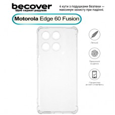 Чохол до мобільного телефона BeCover Anti-Shock Motorola Edge 60 Fusion Clear (713805)