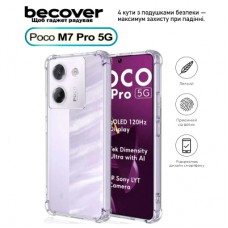 Чохол до мобільного телефона BeCover Anti-Shock Poco M7 Pro 5G Clear (713809)