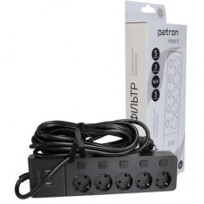 Мережевий фільтр живлення Patron SP-1655-USB