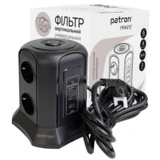 Мережевий фільтр живлення Patron SP-1663-USBT