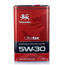 Моторна олива Wolver Ultratec 5W-30, 504/507. C3 API SN/CF 4л (4260360940934)
