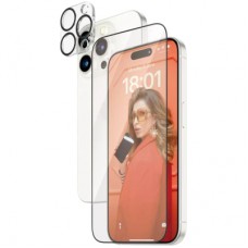 Скло захисне PANZERGLASS 2-in-1 Pack iPhone 15 Pro (PG_B1137-2810)
