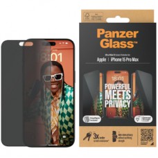 Скло захисне PANZERGLASS Privacy iPhone 15 Pro Max (PG_P2812)