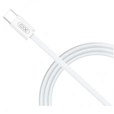 Дата кабель USB-C to USB-C 1.0m 60W white XO (NBQ260A_С_White)