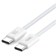 Дата кабель USB-C to USB-C 1.0m 60W white XO (NBQ273_C_White)