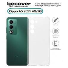 Чохол до мобільного телефона BeCover Anti-Shock Oppo A5 2025 4G/5G Clear (713815)