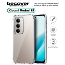 Чохол до мобільного телефона BeCover Anti-Shock Xiaomi Redmi 15 Clear (713811)