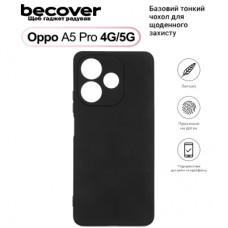 Чохол до мобільного телефона BeCover Silicone Oppo A5 Pro 4G/5G Black (713786)