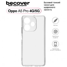 Чохол до мобільного телефона BeCover Silicone Oppo A5 Pro 4G/5G Transparent (713787)