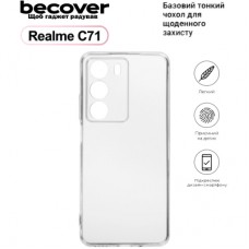 Чохол до мобільного телефона BeCover Silicone Realme C71 Transparent (713780)