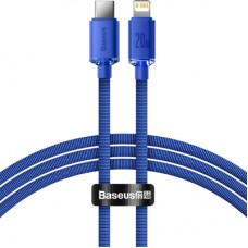Дата кабель USB-C to Lightning 1.2m 20W blue Baseus (CAJY000203)