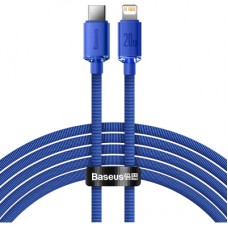 Дата кабель USB-C to Lightning 2.0m 20W blue Baseus (CAJY000303)