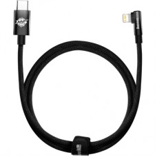 Дата кабель USB-C to Lightning 1.0m 20W 90° corner black Baseus (CAVP000201)